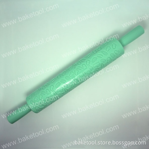 Plastic Heart&Lip Shape Cake Fondant Rolling Pin